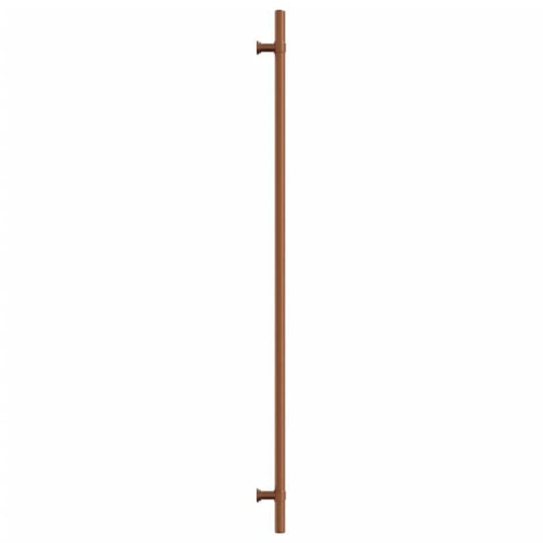 vidaXL skabsgreb 20 stk. bronze 480 mm rustfrit stål