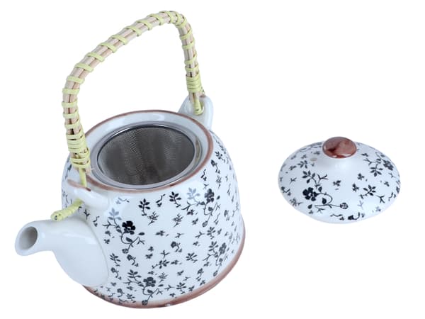 Keramisk elkedel med infuser