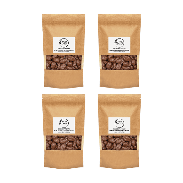 Pekannötter i mjölkchoklad 1 kg