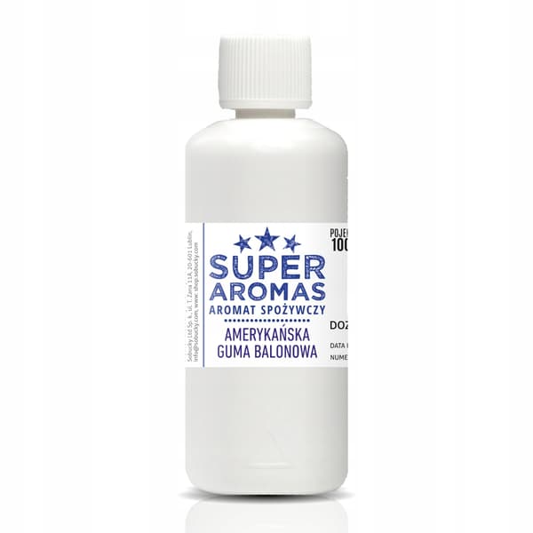 Superaromer Amerikansk Bubble Gum-smak 100