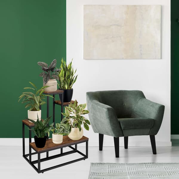 Loft stående blomställning ANTIRES RUSTIC blomställning