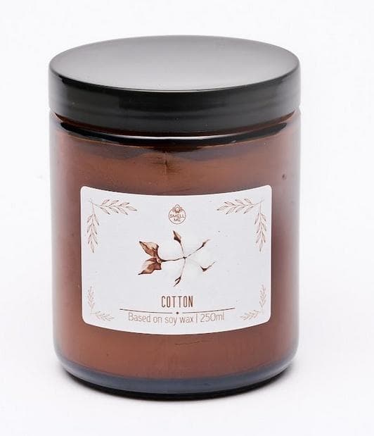 Bomuldsduftlys 250ml