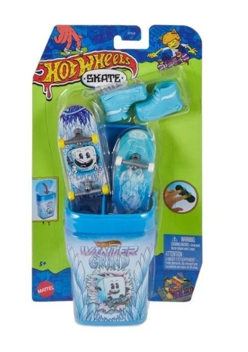 Hot Wheels Skateboard Skatebox med Skateboards 2-pack