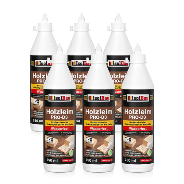IsolBau Puuliima PRO D3 Puuliima 6 x 750 ml