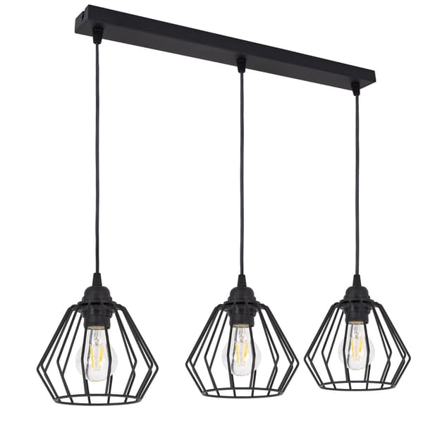Tornado LF3P-lampa svart