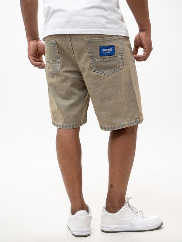 MyStars Blå Basic Herr Bruna Jeansshorts 31