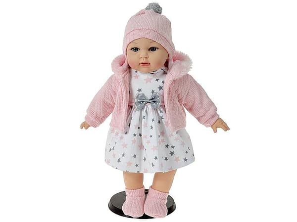Nukke laulaa ja puhuu puolaa, 40 cm