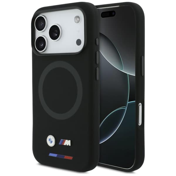 BMW M Silikone Logo MagSafe-cover til iPhone 17 Pro, sort