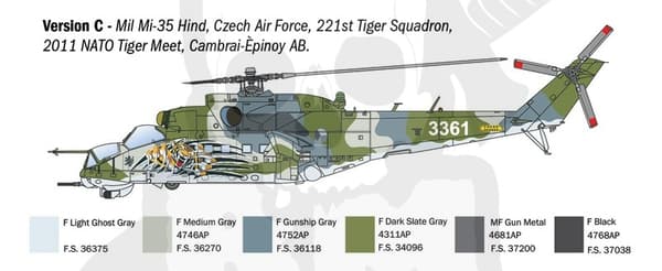 I1432 1:72 Mil Mi-24P/Mi-35P