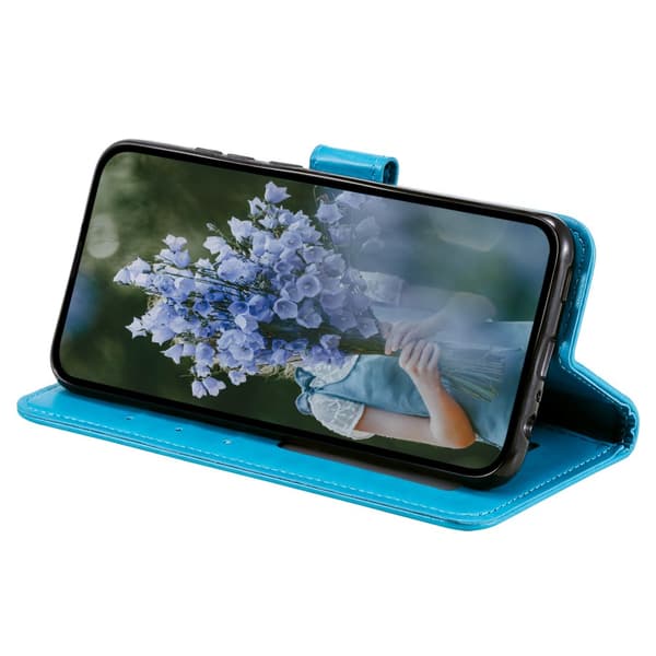Flipfodral för Xiaomi Redmi Note 12 4G, Mandala, blå