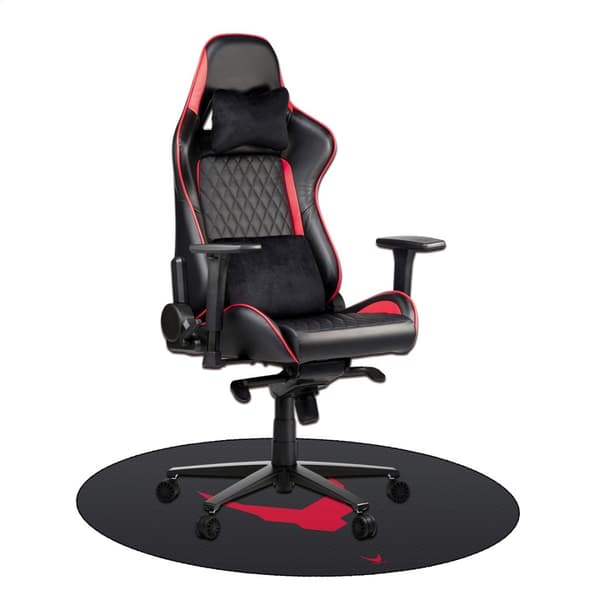 VARR GAMING GULVMÅTTE DIA 1M SORT [45677]
