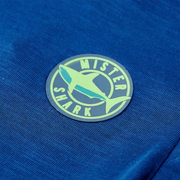 Barn-T-shirt, mörkblå, 104