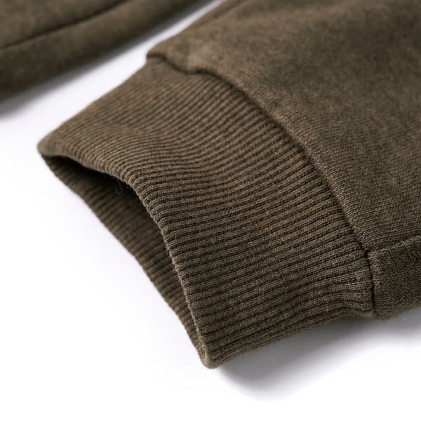 Børne joggingbukser, khaki melange, 116