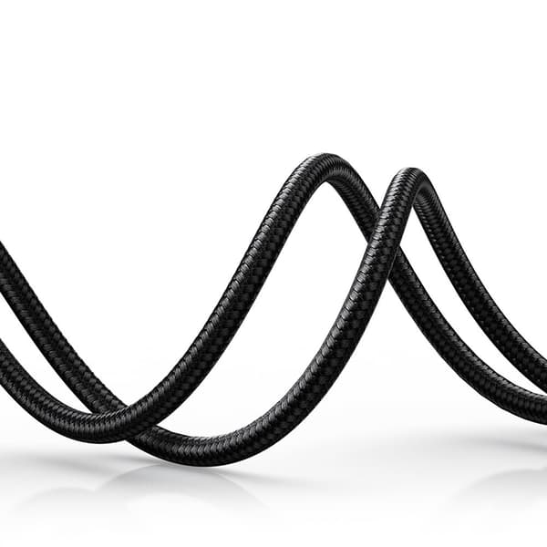 AUX vinklet kabel 2x mini jack 3,5 mm 1,5 m blå