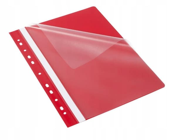 A4 EVO-mappe med blind rød A'25 400076707