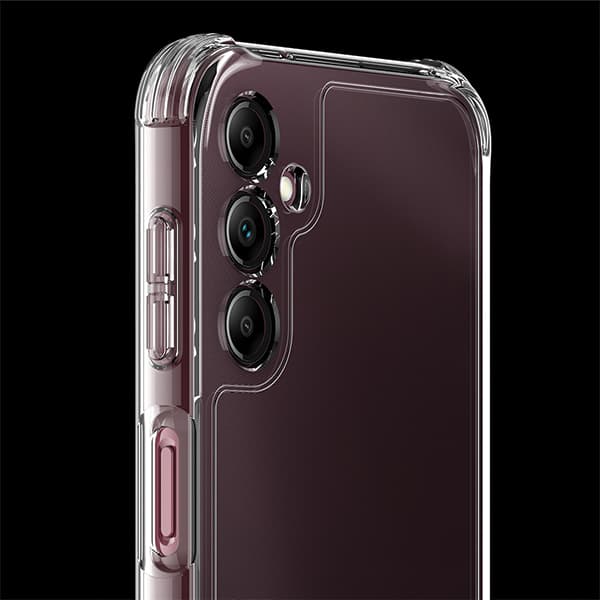 Araree Flexield-etui til Galaxy A15 / A15 5G røgfarvet