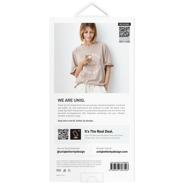 UNIQ Combat MagSafe-etui til Galaxy S26 Plus, sort