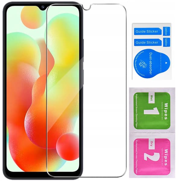 Etui til Xiaomi Redmi 12C/Redmi 11a SILIKONE MAT ETUI GRØN + Glas