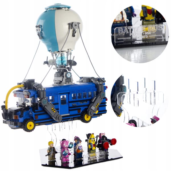 Basställ för lego 77073 Fortnite Battle Bus, stativ