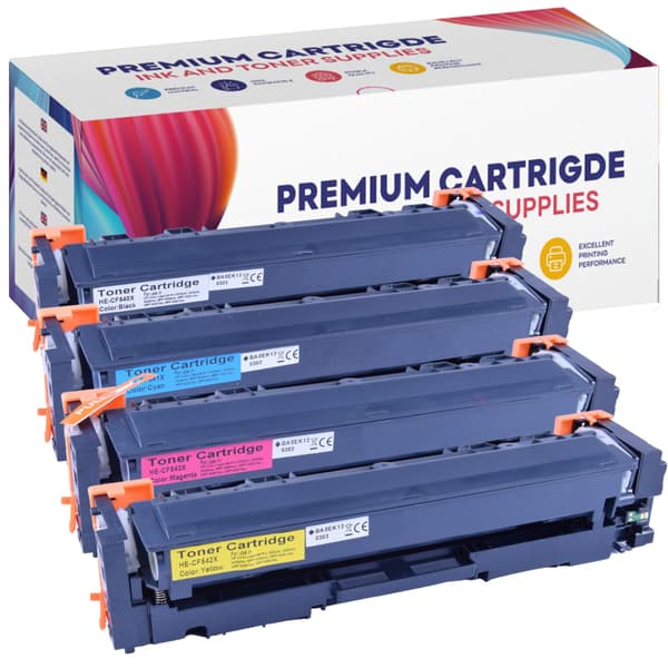 4x toner til HP GP-H404X/CF544X CMYK-printer