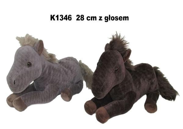 Kiiltävä hevonen 28cm MIX