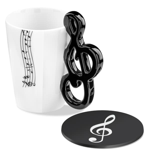 Musiikkiduo setti - DISKANTTIAVAIN muki + lasinaluset