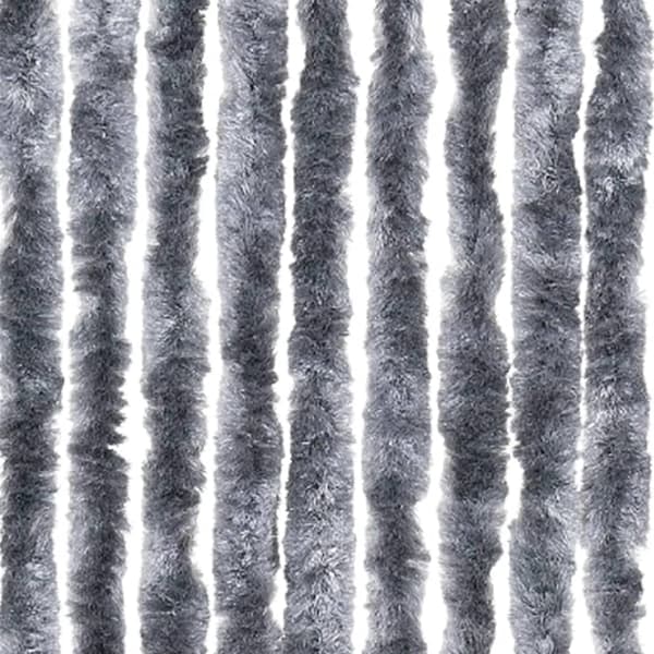 vidaXL Flugnät, Silver, 100x200 cm, Chenille