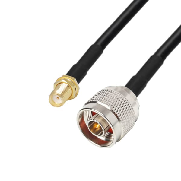 Antennekabel N/wt/SMA/gn LMR240 2m