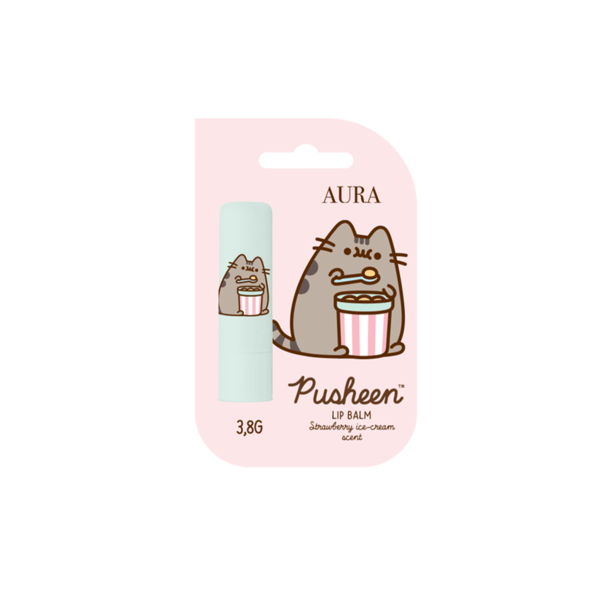 Pusheen jordbæris læbestift 3,8 g B-DZdz