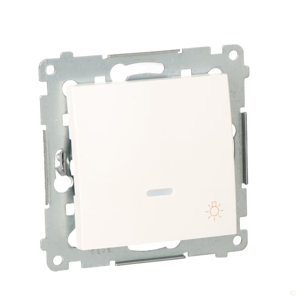 Valopainike LED-taustavalolla 10 AX, valkoinen Simon54