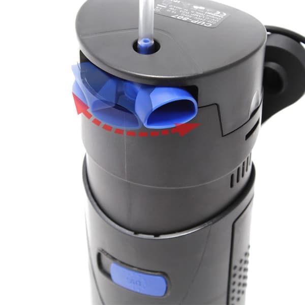 SunSun / Grech CUP 807 - 3-i-1 internt filter med UV