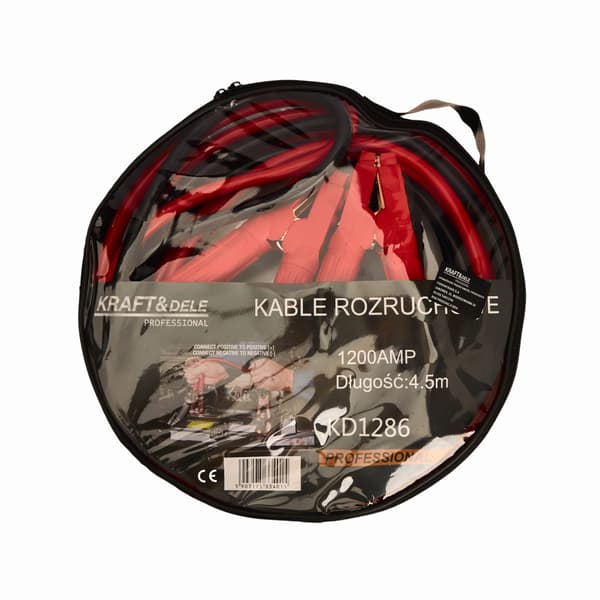 Startkabler 1200A 4,5m KD1286