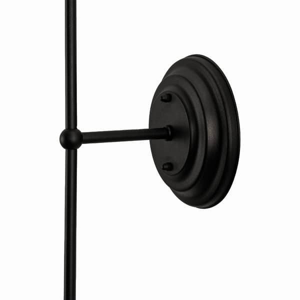 BASIC Svart VIT vägglampa - smal