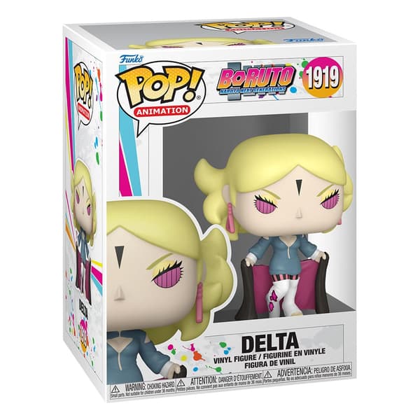 Funko POP Boruto 1919 Delta samlarfigur