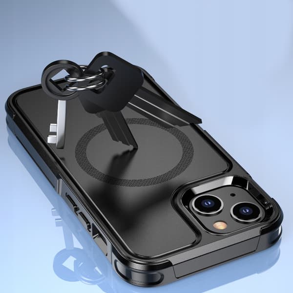 iPhone 13-cover, MagForce til MagSafe, sort