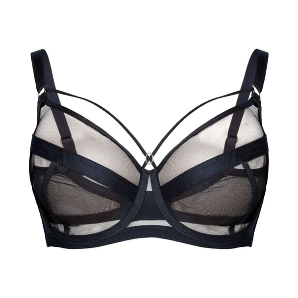GLAM Esotiq blød bh | sort 95C