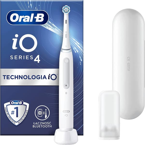 Oral-B iO Series 4 Eltandborste Vit
