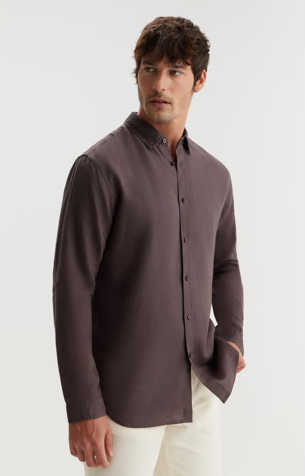 Slim fit skjorte XXL