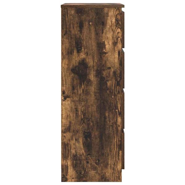 vidaXL kommode, røget eg, 60x35x98,5 cm