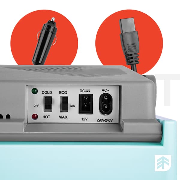 Bærbar bilkøler Køling Varme 12V/230V MasterCold-25L