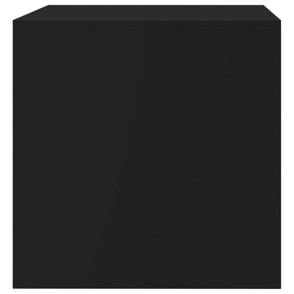 vidaXL TV-skab sort 80 x 40 x 40 cm spånplade