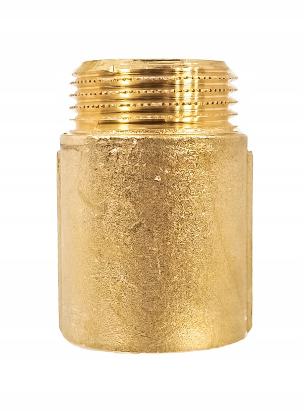 Mässingsförlängning 3/4” M/F - längd 40 mm SIZER