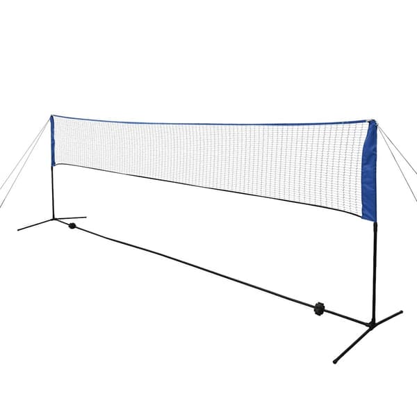 vidaXL Sulkapalloverkko sulkapalloilla, 500x155 cm