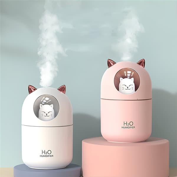 Meng MAO A205 mini-ilmankostutin vaaleanpunainen