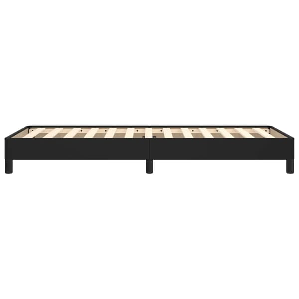 vidaXL sengestel sort 100x200 cm kunstlæder
