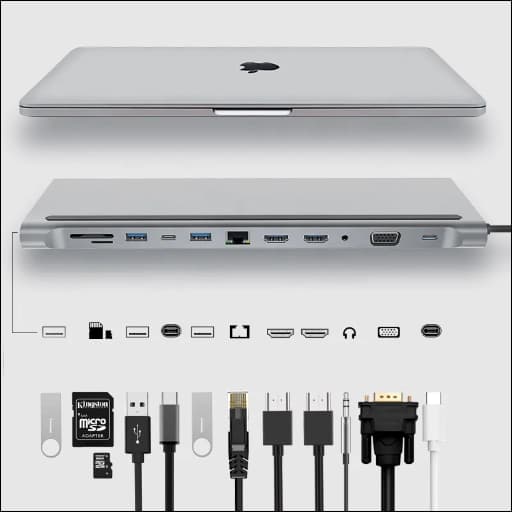 SC-USH261 12-i-1-adapter