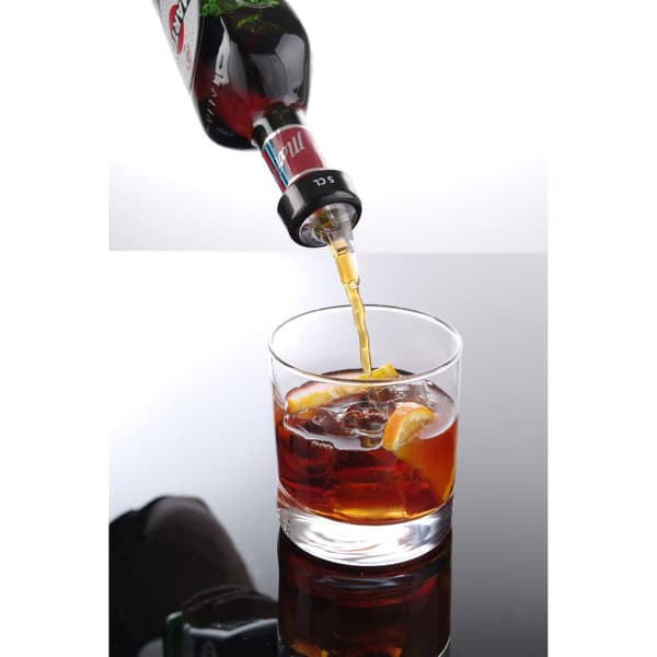 Bartender dispenser til flasker med kugle 50 ml - 2 stk.