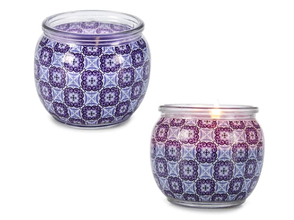 Set med 12 doftljus i glas - SPA