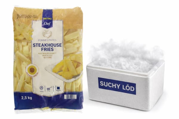 Metro Chef stekhusbiffar frysfrites 2,5 kg