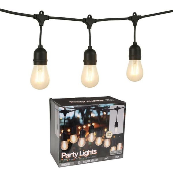 LED-seppele 20 lamppua liittimellä
